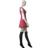 Fairy Tail Youth Lisanna Strauss Red Dress Cosplay Costumes