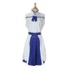 Fairy Tail Rain Woman Juvia Lockser Blue Evening dress Cosplay Costumes