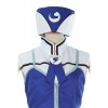 Fairy Tail Rain Woman Juvia Lockser Blue Evening dress Cosplay Costumes