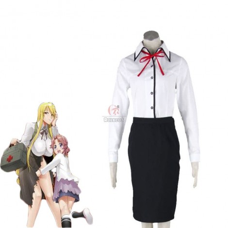 Highshool Of The Dead Marikawa Shizuka Cosplay Costume