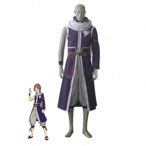 Fairy Tail Dragon Slayers Natsu Dragneel After Seven Years Cosplay Costume