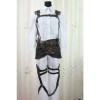 Attack On Titan Shingeki no Kyojin Mikasa Ackerman Trainee Class Uniform Cosplay Costumes