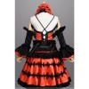 Date A Live Shiqikuangsan Cosplay Costumes Dark Red Dress