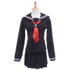 Anime Hell Girl Jigoku Shoujo Enma Ai Sailor Uniform Cosplay Costumes