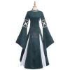 Women Renaissance Victorian Medieval Dress Vintage Long Dress