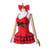 Fate Grand Order Nero Red Swimming dress Anime Cosplay Costumes