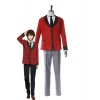 Kakegurui Ryouta Suzui Red Uniform Cosplay Costumes