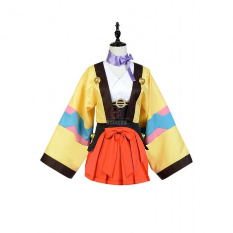 Kabaneri of the Iron Fortress Mumei Anime Cosplay Costumes Kimonos