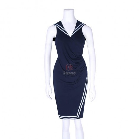 Vintage Clothing Naval collar Cosplay Dress