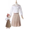 Sailor Moon Sailor Jupiter Kino Makoto 4 Series White Cosplay Costumes