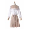 Sailor Moon Sailor Jupiter Kino Makoto 4 Series White Cosplay Costumes