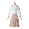 Sailor Moon Sailor Jupiter Kino Makoto 4 Series White Cosplay Costumes