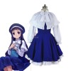 Cardcaptor Sakura Tomoyo Daidouji Singer Blue Dress Cosplay Costume