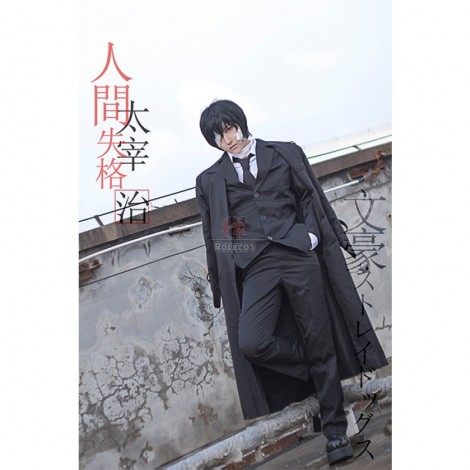 Bungou Stray Dogs Osamu Dazai Black Era Anime Cosplay Outfits Costumes