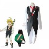 The Seven Deadly Sins Meliodas Anime Cosplay Costume Man Full Sets