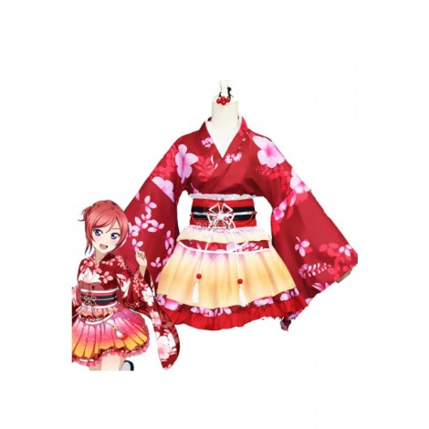 Love Live Kousaka Honoka Kimono Anime Cosplay Costumes