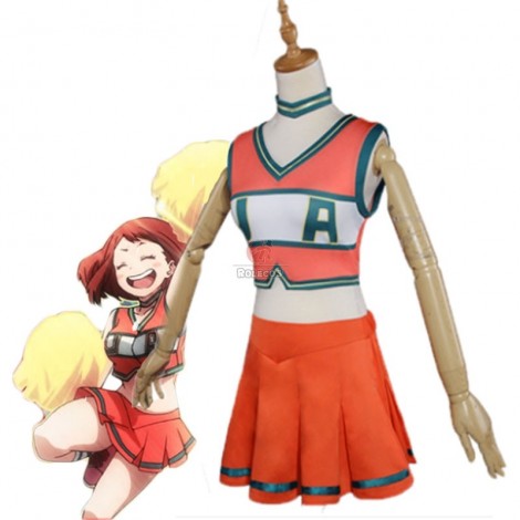 My Hero Academia Ochako Uraraka Woman Lala uniform Cosplay Costume