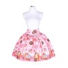 Pink Lolita Costume Strapless Dress Cute Cosplay Costume