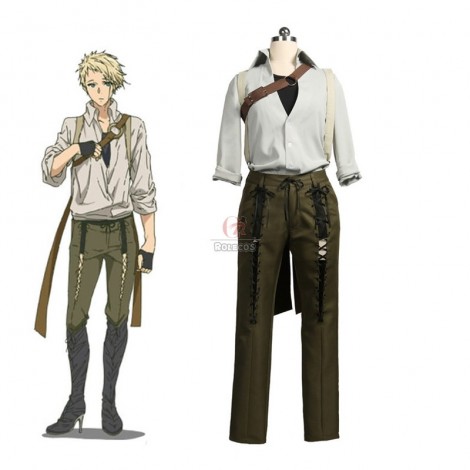 Violet Evergarden Blue Benedict Cosplay Costume Full Sets