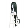 My Hero Academia Tsuyu Asui Anime Cosplay Wigs Dark-Green Long Hair wigs