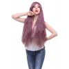 80cm Long Rhapsody Color In Taro Fade Curly Cosplay Hair Wig