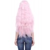 Rhapsody 80cm long cosplay Wigs Harajuku curly wave pink lovely girls anime hair