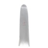 Cosplay Wigs Silver Straight 100CM Long Hair Wigs