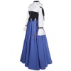 Women Girls Lolita Long Sleeved Ancient Skirt Suit