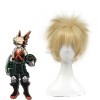 My Hero Academia Katsuki Bakugo Anime Cosplay Wigs Blonde Short Synthetic Hair Wigs