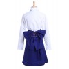 Fate Stay Night Casual Saber Uniform Dress Cosplay Costume New Fancy Dress