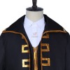 Gintama Toushirou Hijikata/Sougo Okita Uniform Black Cosplay Costumes