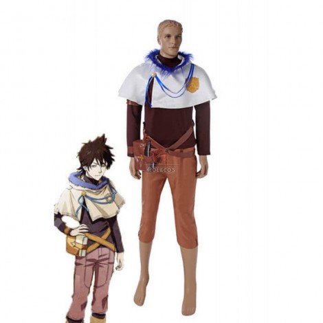 Black Clover Yuno Kurosurii Anime Cosplay Costumes