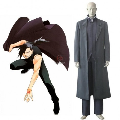 Fullmetal Alchemist Greed Cosplay Costume Full Set Custom Made