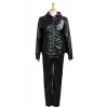 Tokyo Ghoul Kirishima Ayato Black PU Cosplay Costume Fancy Uniform