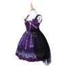 Lolita Starry Chiffon Dress Cosplay Costume