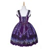 Lolita Starry Chiffon Dress Cosplay Costume