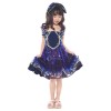 Lolita Starry Chiffon Dress Cosplay Costume