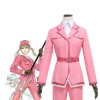 Hataraku Saibou Cells At Work Anime Saibou Eosinophils Pink Uniform Cosplay Costume