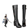 Gintama Silver Soul Sakata Gintoki Cosplay Shoes Black Female