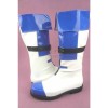 Guilty Gear KY KISKE White And Blue Boots Cosplay Shoes