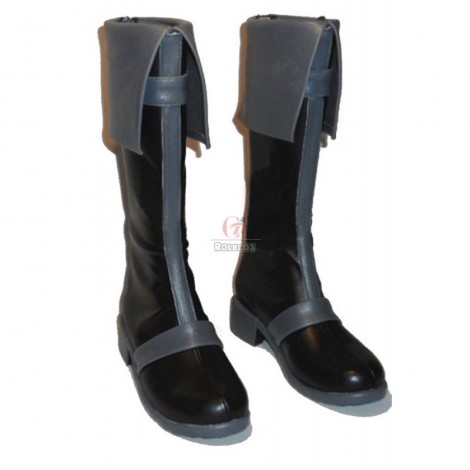 Rentaro Satomi Boots Black Cosplay Bullet Shoes Custom Made