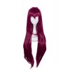 Fate/Grand Order Lancer Scáthach Long Purple Red Cosplay Party Woman Wigs