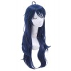 netoge no yome wa onnanoko ja nai to omotta?Tamaki Ako Anime Cosplay Wigs Ink-blue Long Wigs