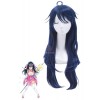 netoge no yome wa onnanoko ja nai to omotta?Tamaki Ako Anime Cosplay Wigs Ink-blue Long Wigs