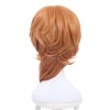 Bungou Stray Dogs Chuya Nakahara Short Orange Medium Wavy Cosplay Wigs