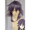 Kiznaiver Yoshiharu Hisomu Anime Cosplay Wigs Synthetic Purple Hair Wigs