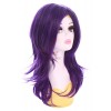 50cm Purple Medium Straight Descendants Mal Cosplay Wig