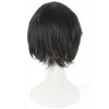 Men 25cm Short Black Death Note Sasuke Uchiha Cosplay Wig