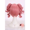 Hot pink Cosplay wig Inu x Boku SS Secret Service Roromiya Karuta women hair