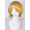 Maid Sama 25cm short butterscotch blonde straight Usui Takumi Cosplay party wig